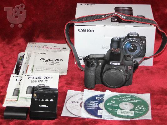 PoulaTo: Canon EOS 70D 20.2 MP Digital SLR
